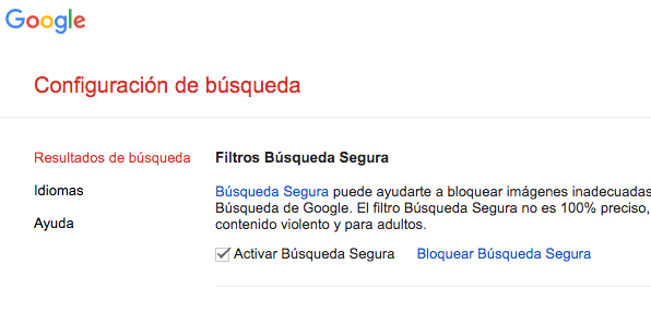 Google safe, es parte del sistema de seguridad en internet